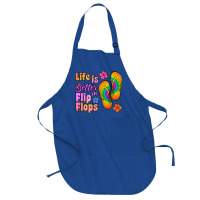 Life Is Better In Flip Flops Full-length Apron | Artistshot