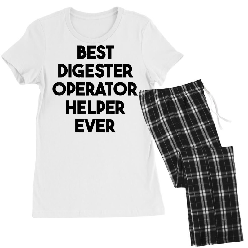 Best Digester Operator Helper Ever T Shirt Women's Pajamas Set by vazwttopperve | Artistshot