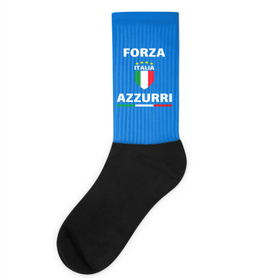 Custom Italy Forza Azzurri Soccer Jersey Italia Flag Football 2021 Socks By  Creatordesigns1 - Artistshot