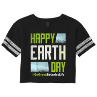 Botanist Green Go Nature Climate Protect Hour Day Earth T Shirt Scorecard Crop Tee | Artistshot