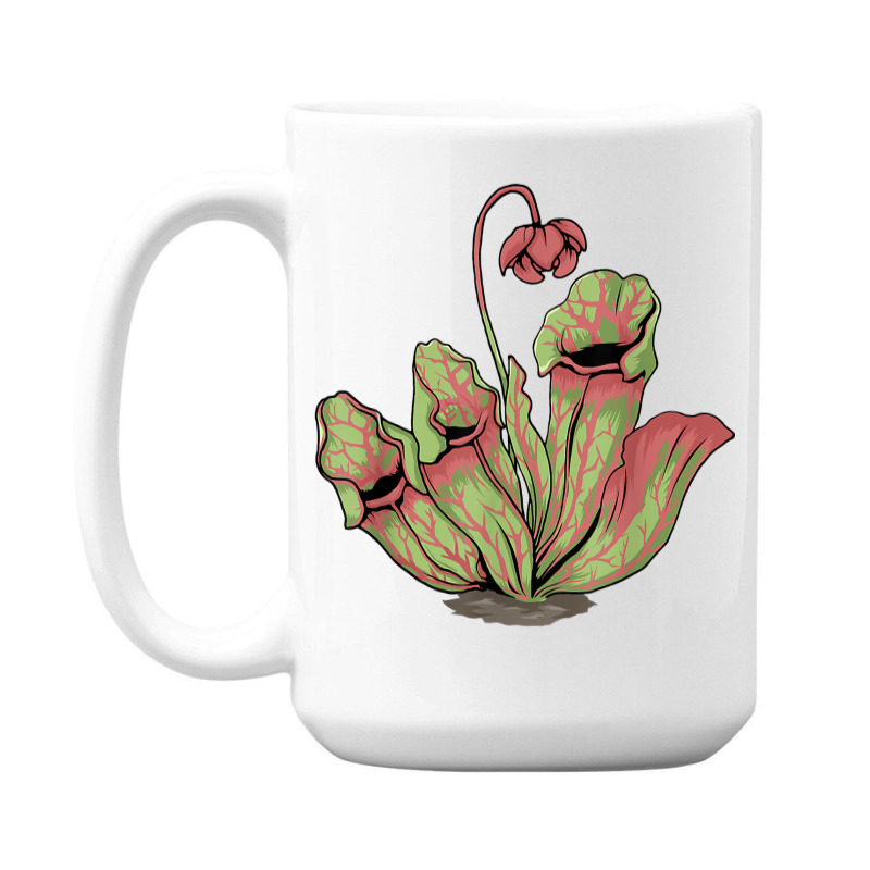 Northern Pitcher Plant Tshirt Carnivorous Plants Sarracenia T Shirt 15 Oz Coffee Mug | Artistshot