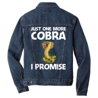 Cool Cobra Art For Men Women King Cobra Snake Lover Reptile T Shirt Men Denim Jacket | Artistshot