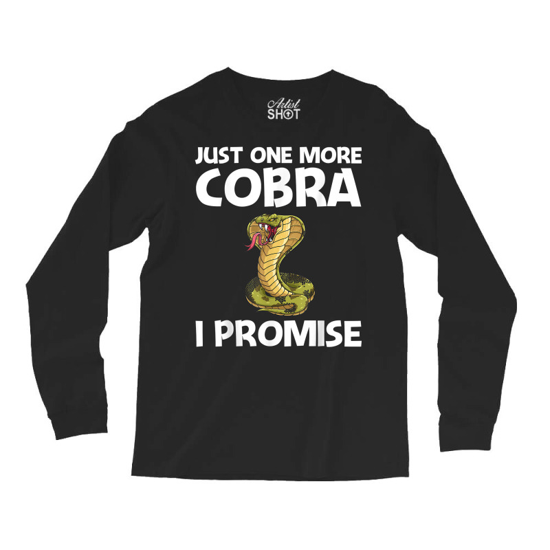 Cool Cobra Art For Men Women King Cobra Snake Lover Reptile T Shirt Long Sleeve Shirts | Artistshot