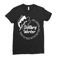 Dietary Worker   Nutritionist Dietician Diet Coach Dietetics T Shirt Ladies Fitted T-shirt | Artistshot