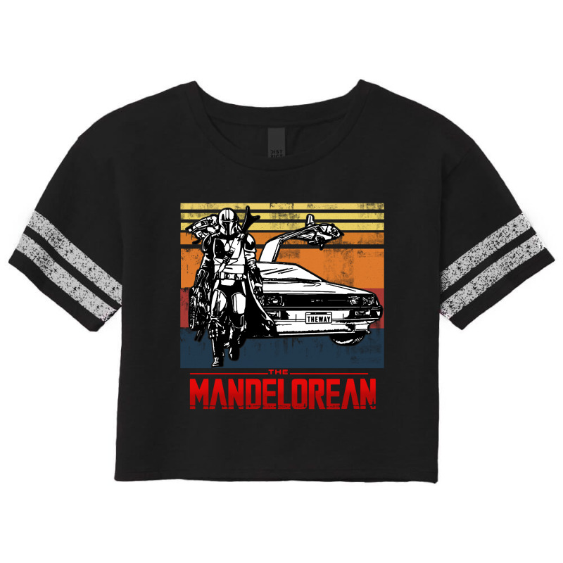 Delorean Man Scorecard Crop Tee by TrendTee | Artistshot