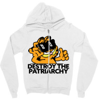 Destroy The Patriarchy Zipper Hoodie | Artistshot