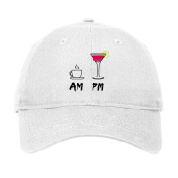 Am Coffee Espresso Pm Cosmopolitan   My Daily Drink Routine Premium T Adjustable Cap | Artistshot