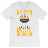 External Auditor Bbq Grill Smoker & Barbecue Chef T Shirt T-shirt | Artistshot