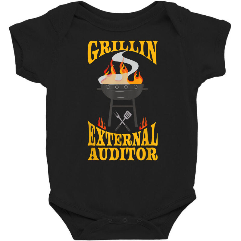 External Auditor Bbq Grill Smoker & Barbecue Chef T Shirt Baby Bodysuit by vazwttopperve | Artistshot