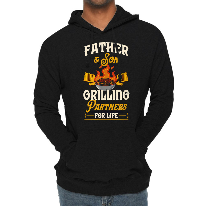 Father And Son Grilling Partners For Life T Shirt Lightweight Hoodie | Artistshot