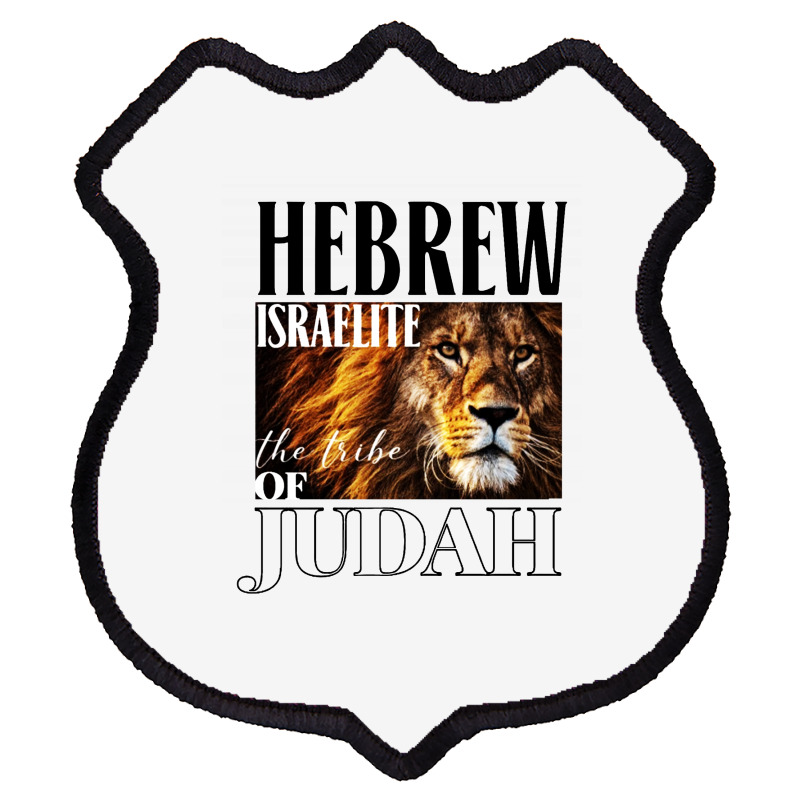 Hebrew Israelite Lion Of Judah Jewish Shield Patch | Artistshot