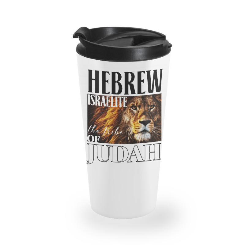 Hebrew Israelite Lion Of Judah Jewish Travel Mug | Artistshot