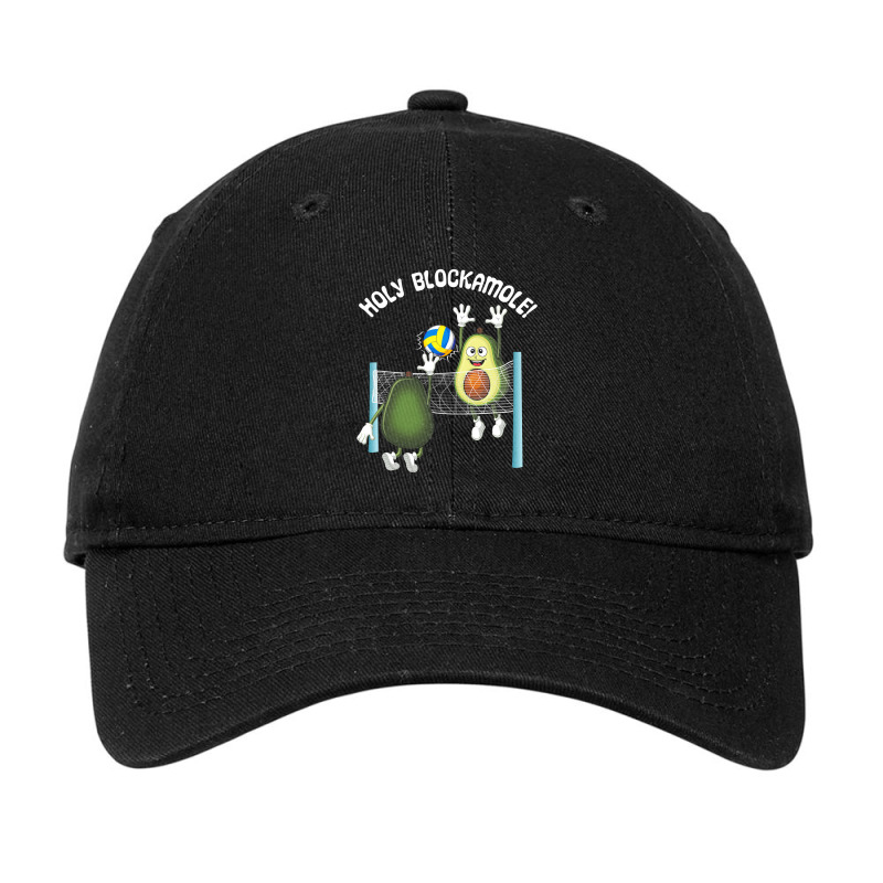 Holy Blockamole! Guacamole Player Blocker Volleyball T Shirt Adjustable Cap by HUUY | Artistshot