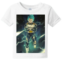 Vegeta Anime Baby Tee | Artistshot