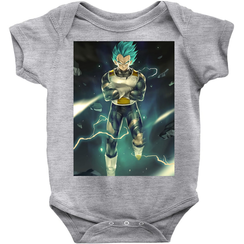 Vegeta Anime Baby Bodysuit by brianpresley51 | Artistshot