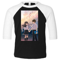 Hello World Anime Toddler 3/4 Sleeve Tee | Artistshot