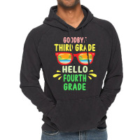 Goodbye Third Grade Hello Fourth Grade T  Shirt Goodbye Third Grade He Vintage Hoodie | Artistshot