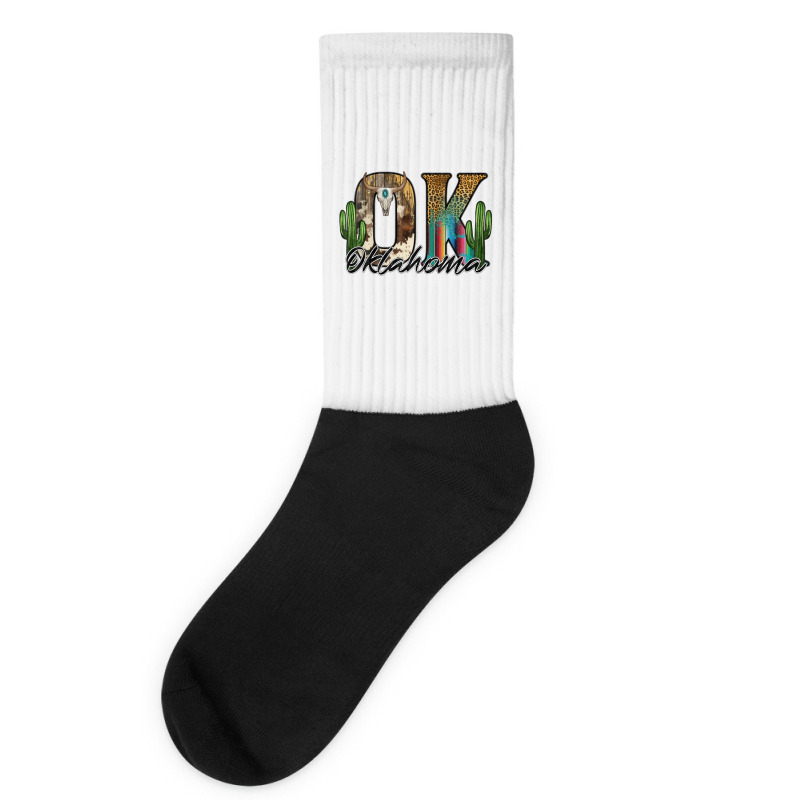 Oklahoma Socks | Artistshot