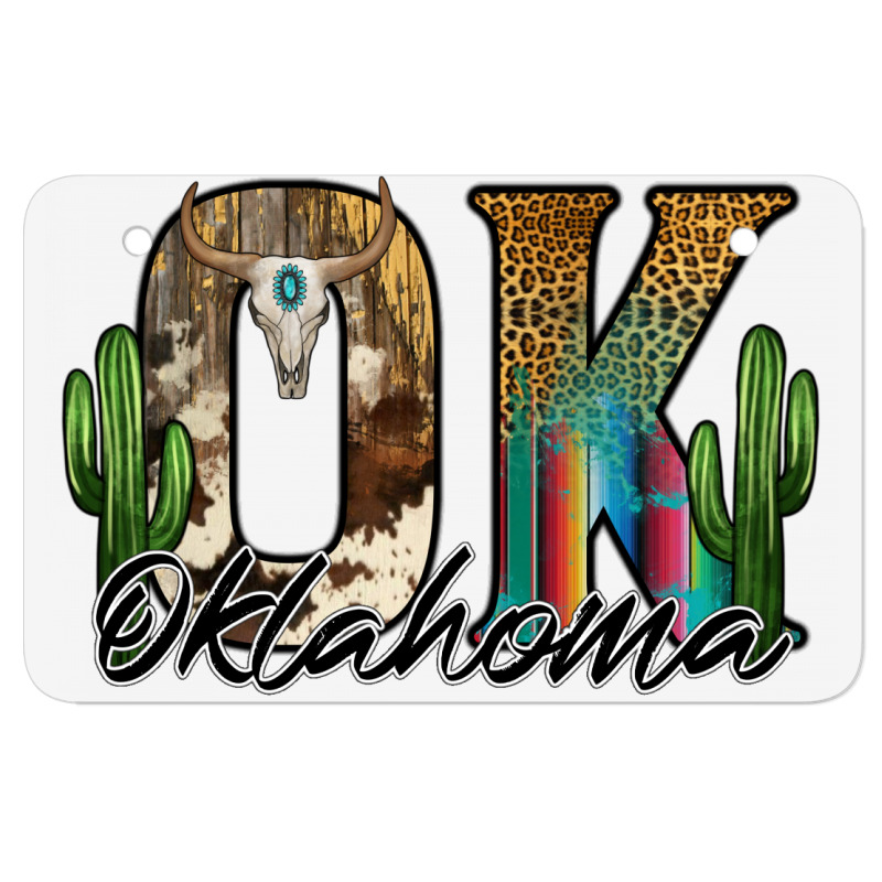 Oklahoma Atv License Plate | Artistshot