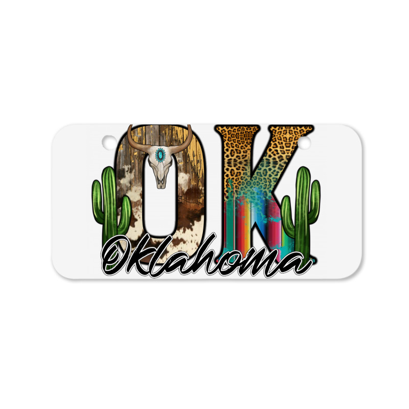 Oklahoma Bicycle License Plate | Artistshot