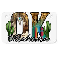 Oklahoma Motorcycle License Plate | Artistshot