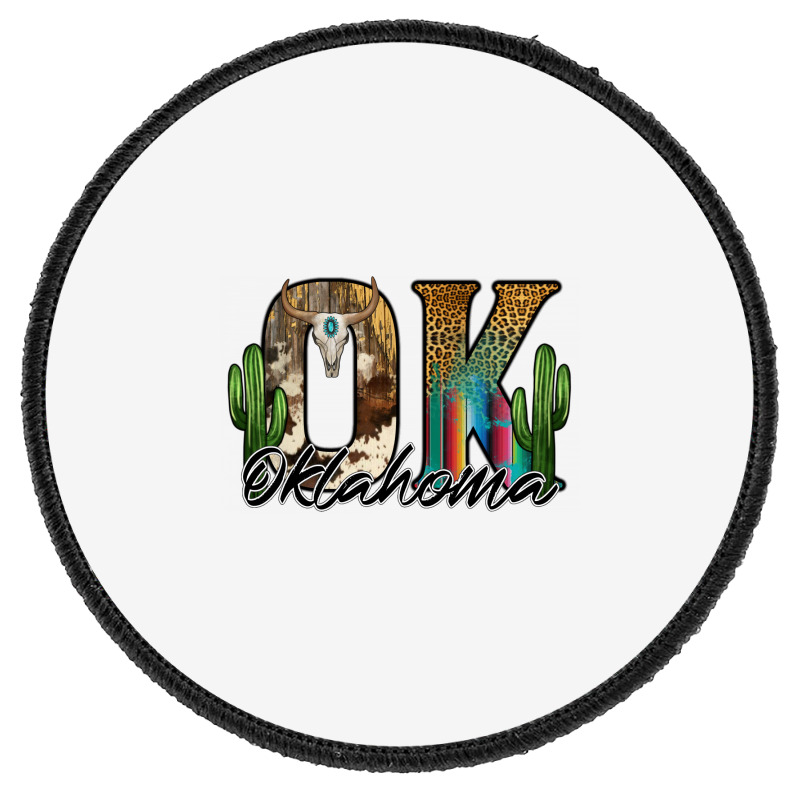 Oklahoma Round Patch | Artistshot