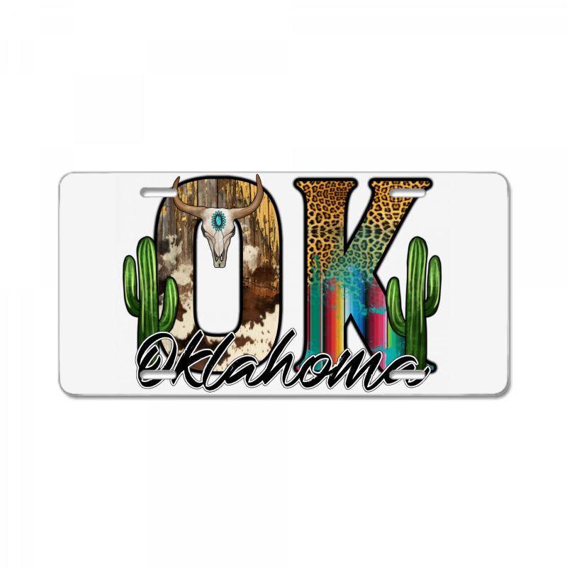 Oklahoma License Plate | Artistshot