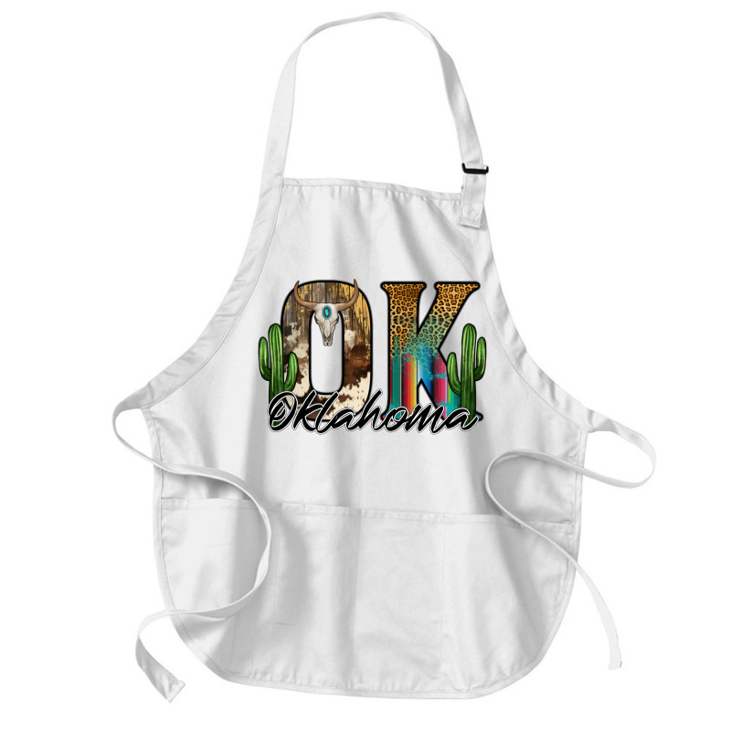 Oklahoma Medium-length Apron | Artistshot