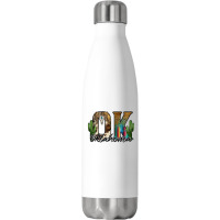 Oklahoma Stainless Steel Water Bottle | Artistshot