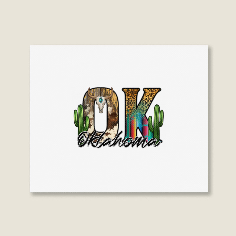 Oklahoma Landscape Canvas Print | Artistshot