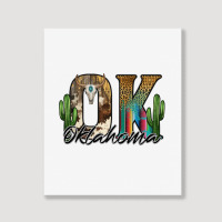 Oklahoma Portrait Canvas Print | Artistshot