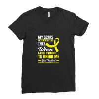 My Scars Tell A Story Endometriosis Awareness Endometriosis Ladies Fitted T-shirt | Artistshot