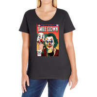 Smile Clown Ladies Curvy T-shirt | Artistshot