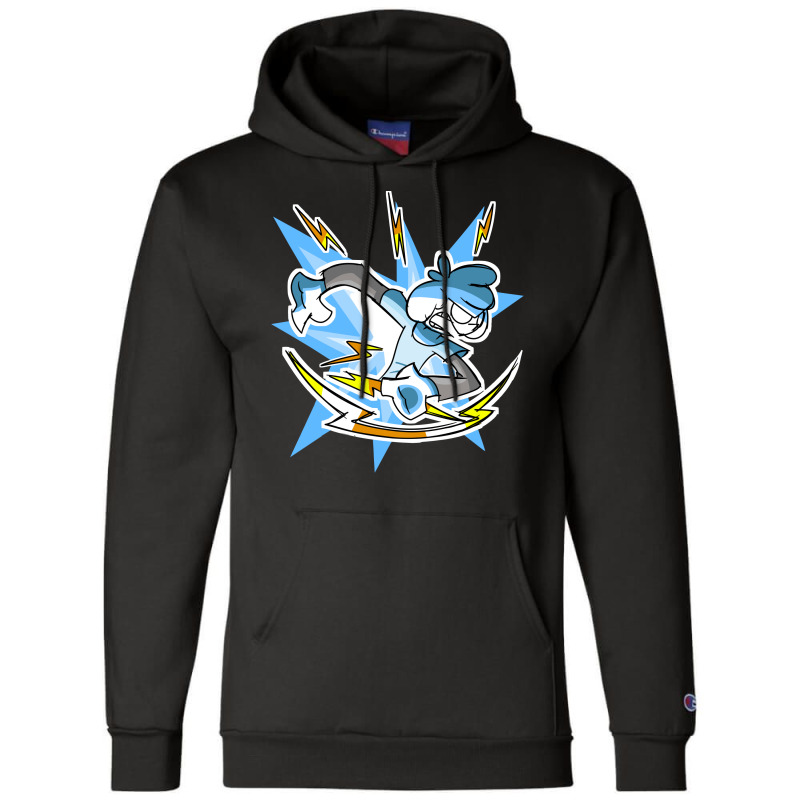 Lightning Strikes Twice Champion Hoodie by SpookyBrave | Artistshot