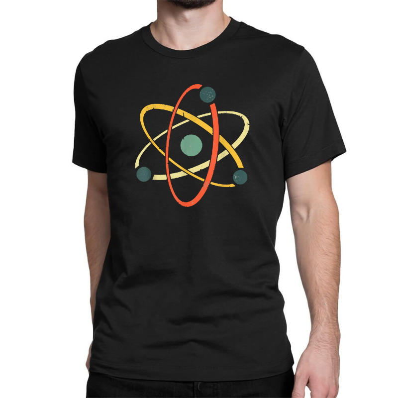 Cool Atom Art Men Women Biology Physics Chemistry Teacher Classic T-shirt by mekarsarip | Artistshot