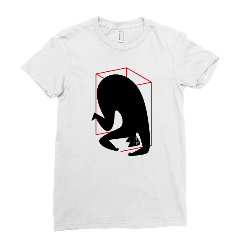 Abstrak Art Ladies Fitted T-shirt | Artistshot