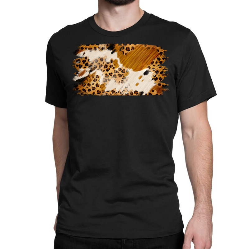 Leopard Cowhide Brushstroke Classic T-shirt | Artistshot