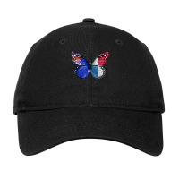 Australian Panamanian Flag Butterfly T Shirt Adjustable Cap | Artistshot