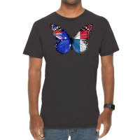 Australian Panamanian Flag Butterfly T Shirt Vintage T-shirt | Artistshot