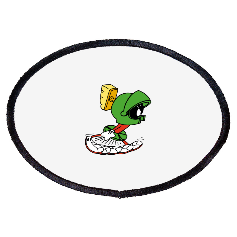Custom Marvin The Martian Oval Patch By Lossdoll - Artistshot Custom Marvin The Martian Oval Patch By Lossdoll - Artistshot