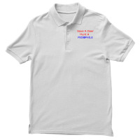 Save A Deer   Hunt A Pedophil Men's Polo Shirt | Artistshot