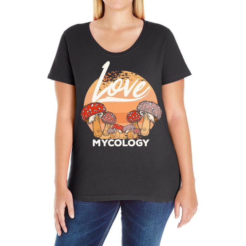 Mycology T  Shirt Mycologist Mycology Mushroom Lover T  Shirt Ladies Curvy T-Shirt by elephantjellyfish | Artistshot