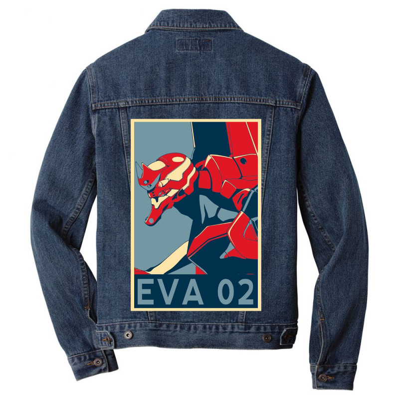 Eva Unit Pastel Men Denim Jacket by rondeyadi | Artistshot