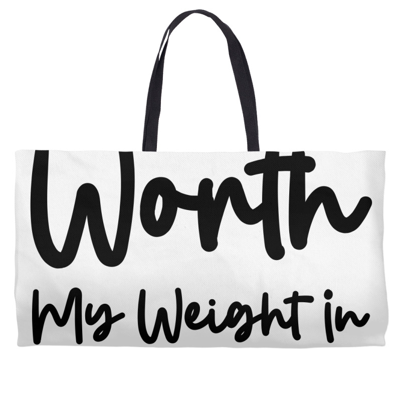 Worth My Weight In Wine Weekender Totes | Artistshot