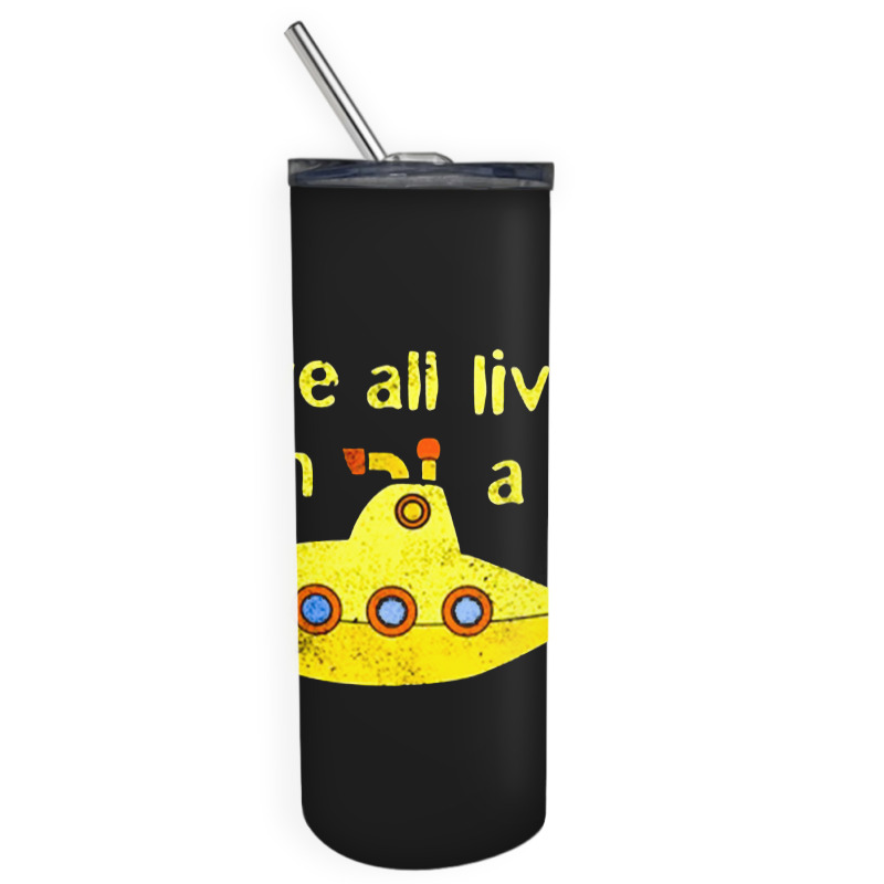 Yellow Submarine, The Yellow Submarine, Yellow, Submarine Skinny Tumbler | Artistshot