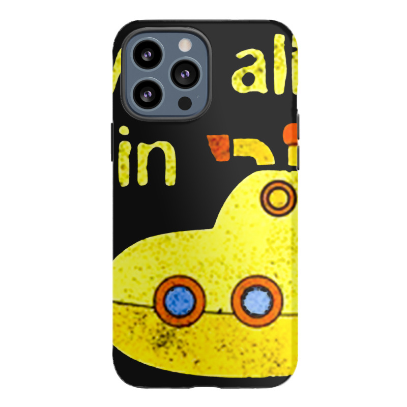 Yellow Submarine, The Yellow Submarine, Yellow, Submarine Iphone 13 Pro Max Case | Artistshot