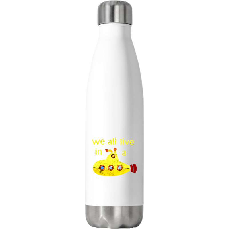 Yellow Submarine, The Yellow Submarine, Yellow, Submarine Stainless Steel Water Bottle | Artistshot