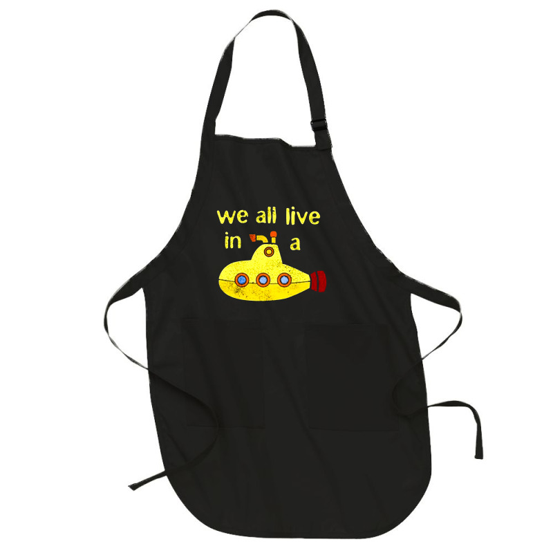 Yellow Submarine, The Yellow Submarine, Yellow, Submarine Full-length Apron | Artistshot