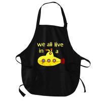 Yellow Submarine, The Yellow Submarine, Yellow, Submarine Medium-length Apron | Artistshot