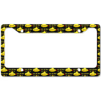 Yellow Submarine, The Yellow Submarine, Yellow, Submarine License Plate Frame | Artistshot